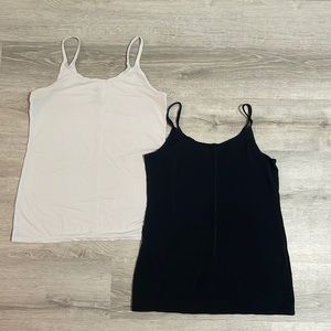 2 Jockey Lightweight & Cooling Undershirts (Black & White)